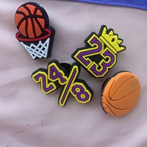 Basketball Croc Charms